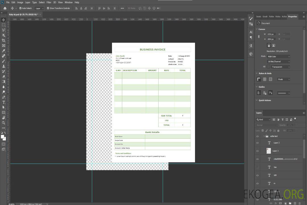 Modèle de facture professionnelle gratuit template Modèle de facture professionnelle gratuit template